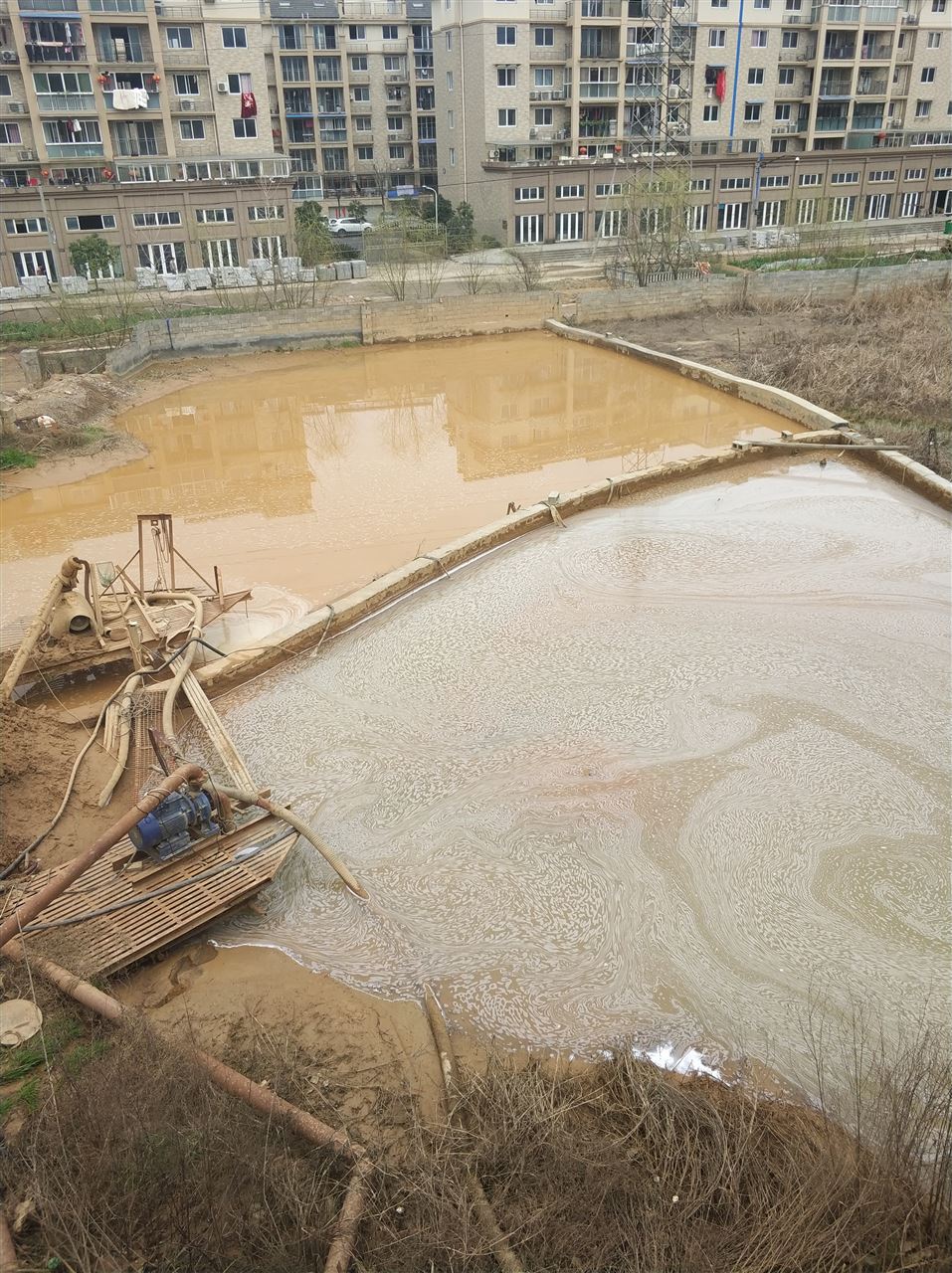 商都沉淀池淤泥清理-厂区废水池淤泥清淤